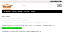 Tablet Screenshot of houseofbalsa.com